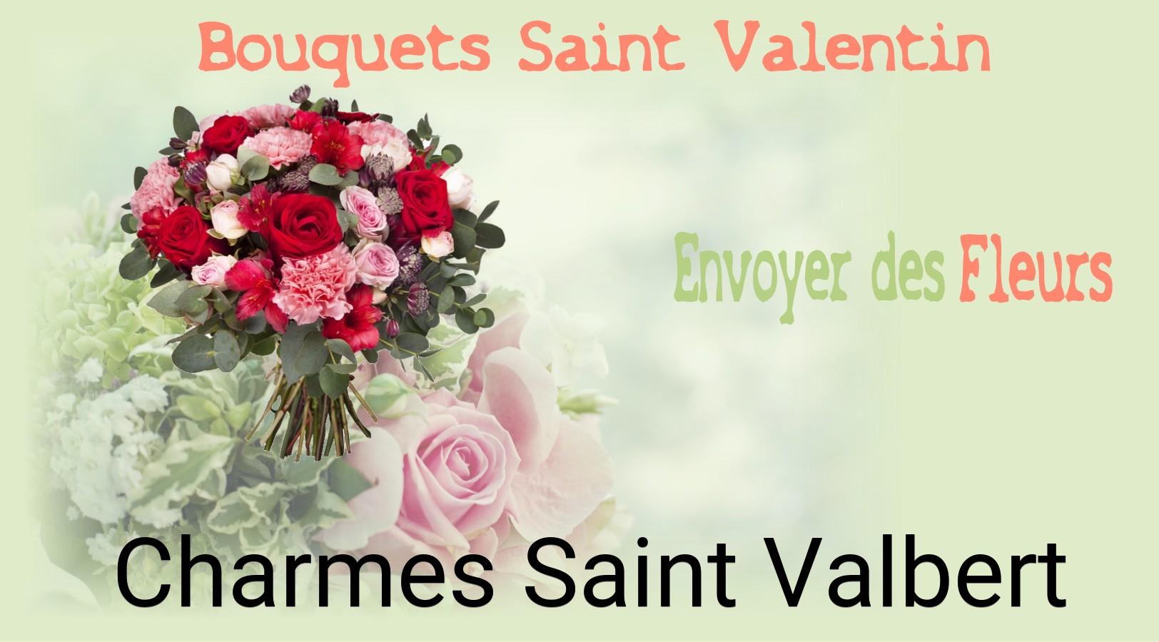 Roses de Saint-Valentin livrées à Charmes-Saint-Valbert
